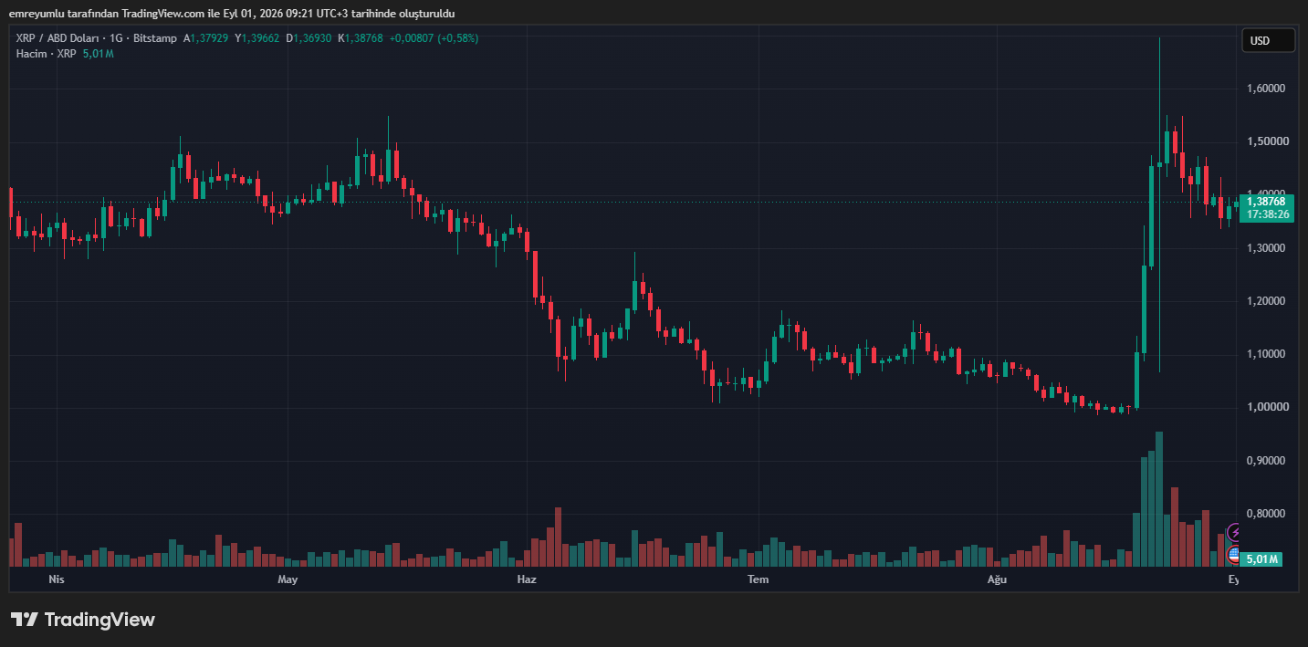 xrp fiyat